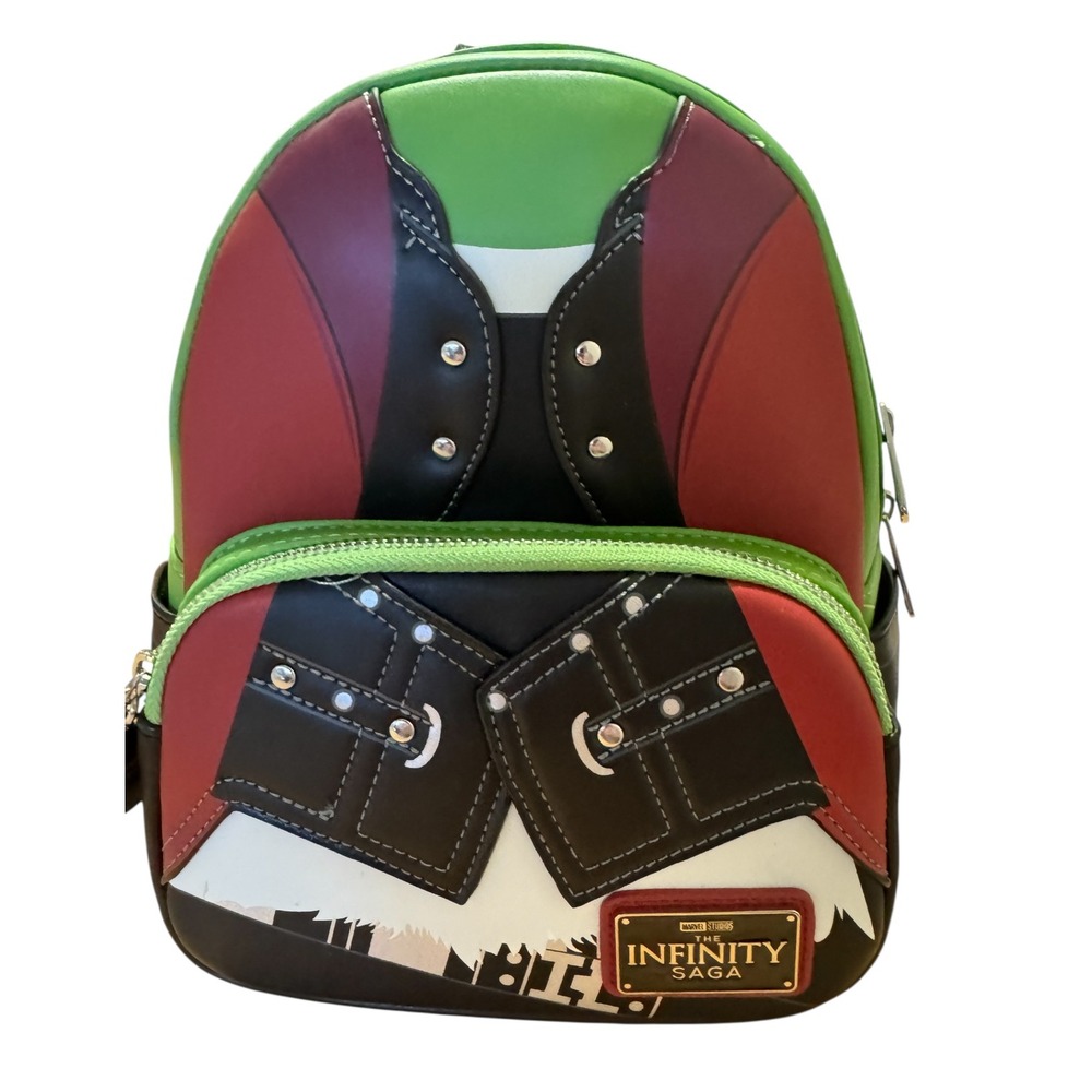 Loungefly NWT Marvel Gamora Cosplay Backpack‎ Infinity Saga SDCC Exclusive